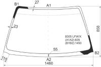 AVENSIS ФОТО СТЕКЛА 1999
