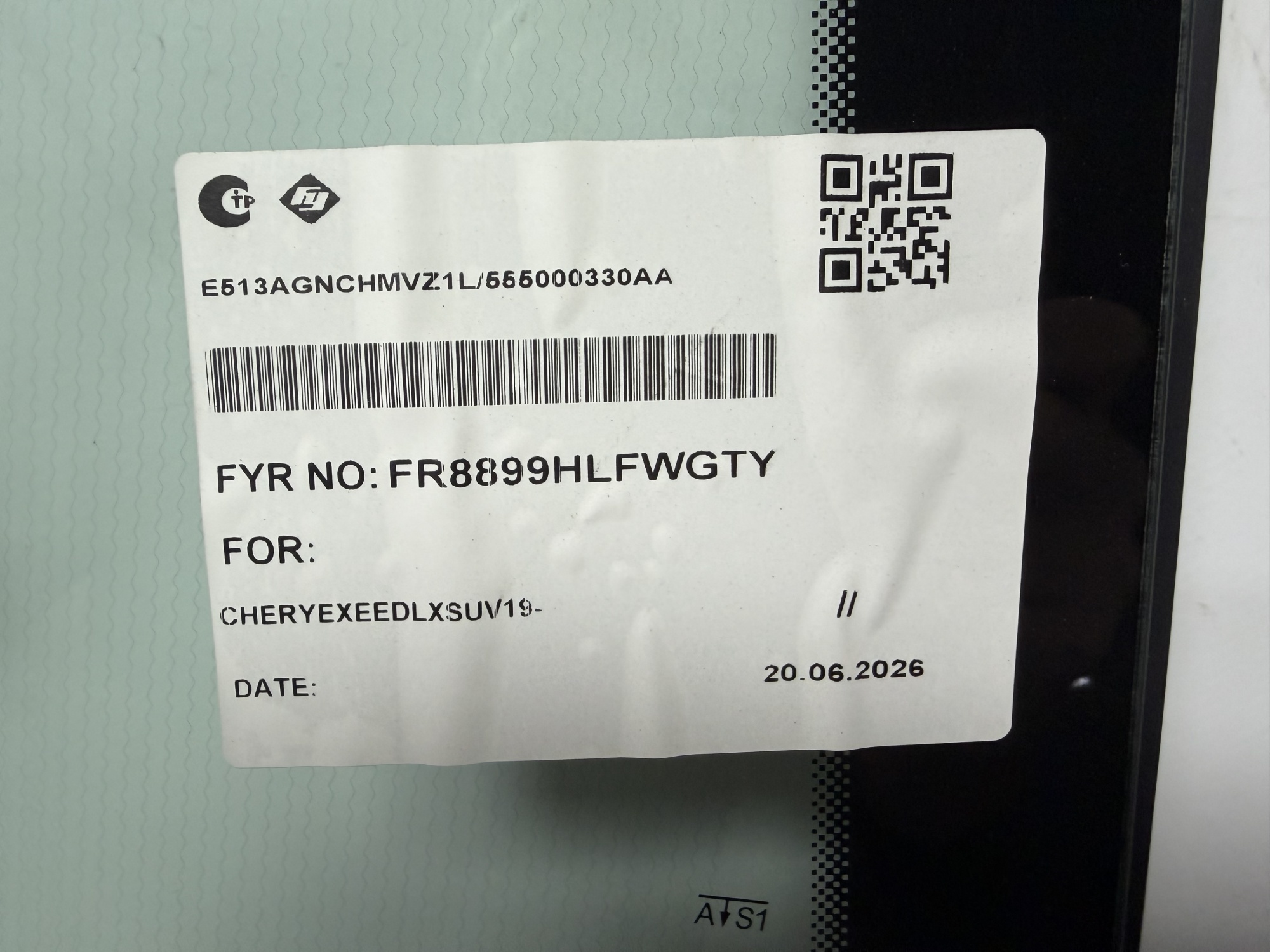 CHERY EXEED LX SUV 5D 2019- FYG ДД 1 КАМЕРА ПОЛНЫЙ ОБОГРЕВ Стекло лобовое