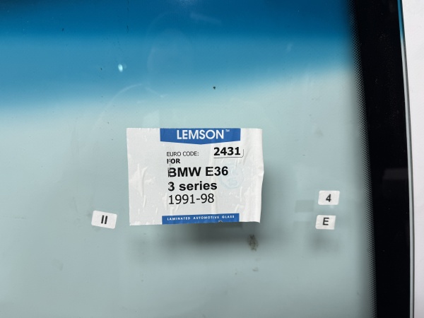 BMW 3-SERIA (E36) 4d/5d 91-98 LEMSON Стекло лобовое