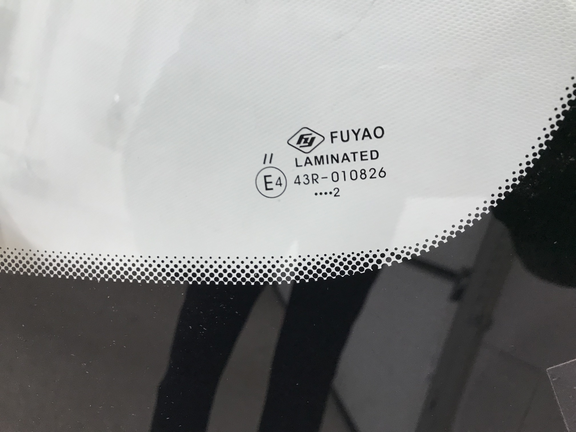 TOYOTA CERES /MARINO  KE108   FYG СИНЯЯ ПОЛОСА Стекло лобовое 