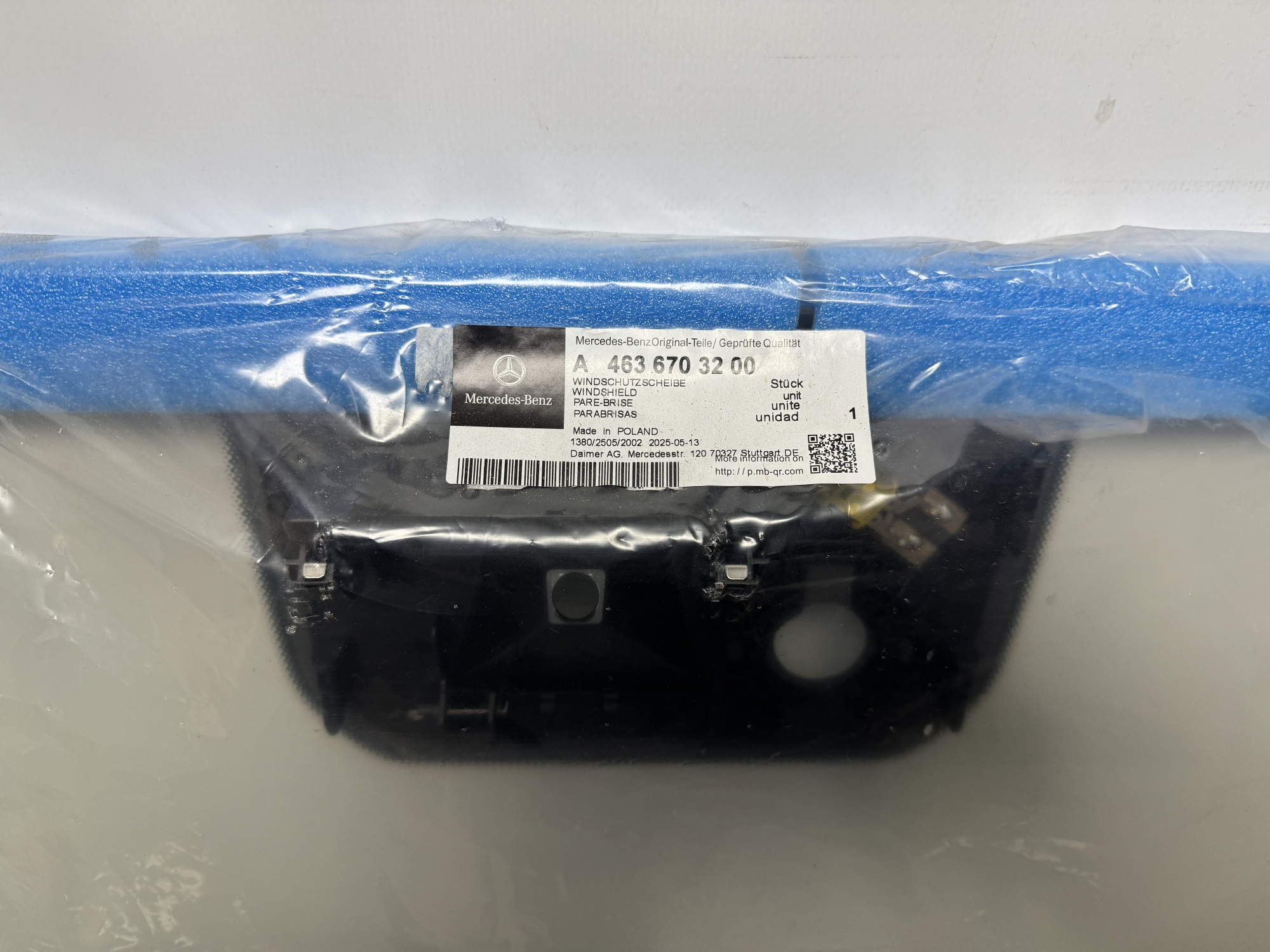 MERCEDES GELEANDEWAGEN 2018- MERCEDES A4636703200 атермально ПОЛНЫЙ ОБОГРЕВ ДД КАМЕРА Стекло лобовое