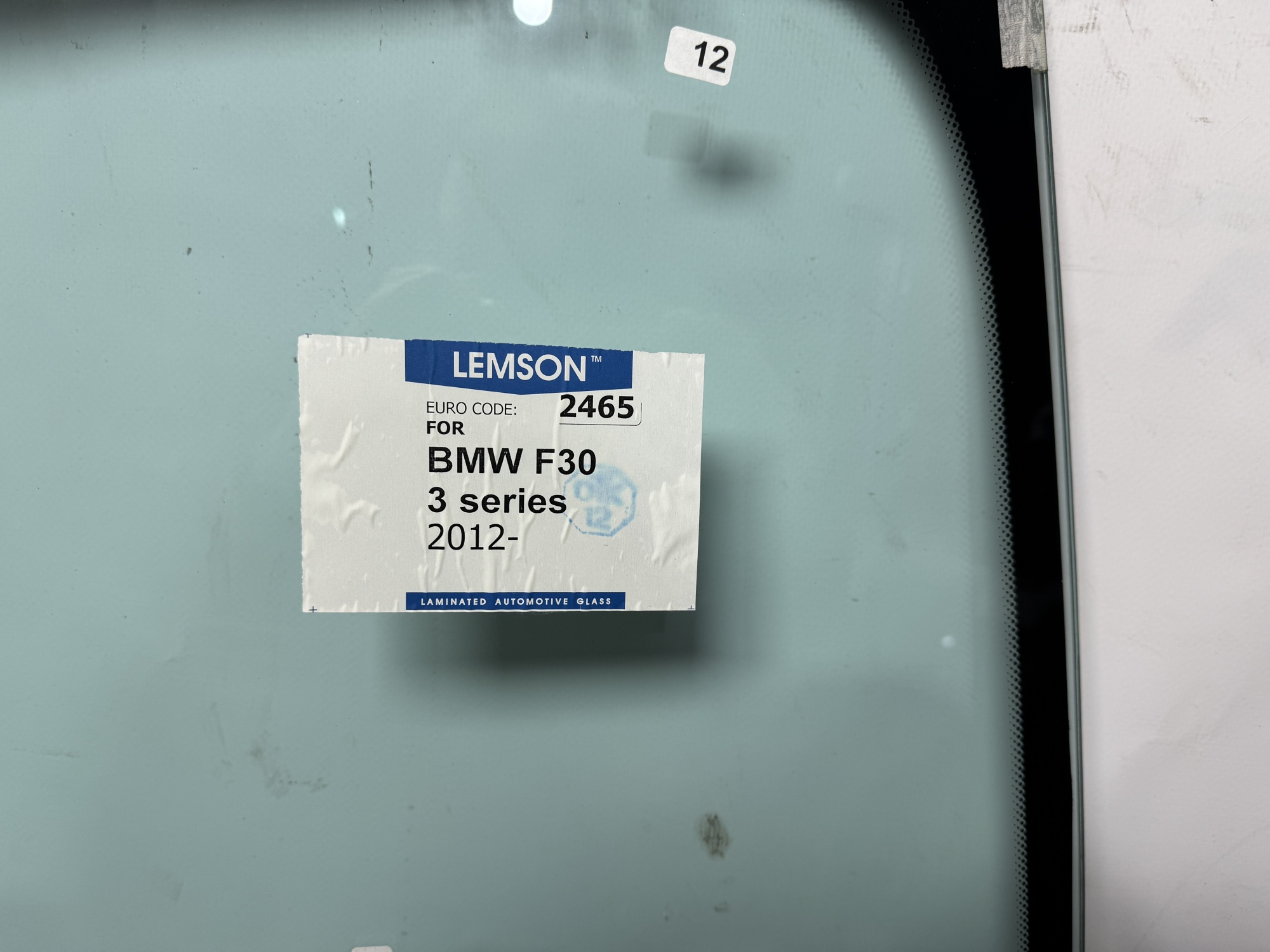 BMW 3-SERIA F30  4D SEDAN  LEMSON 2012- ДД БЕЗ ПОЛ Стекло лобовое