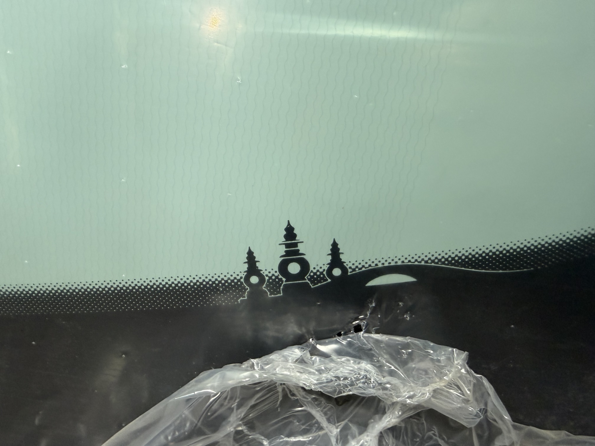 GEELY EX5 EM-i 2025- 6608220414 ДД КАМЕРА ПРОЕКЦИЯ ОБОГРЕВ Стекло лобовое