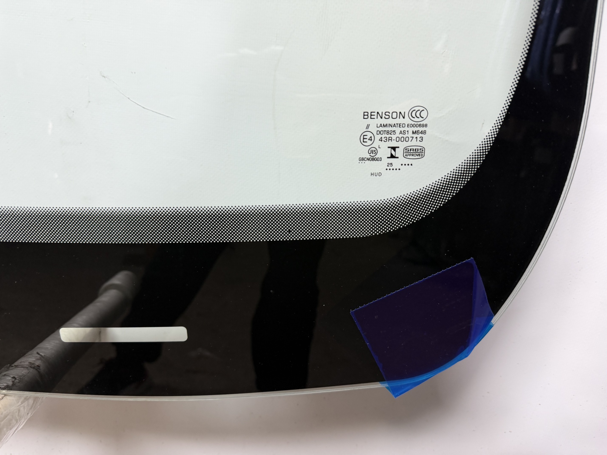 GEELY MONJARO 2021- BENSON ДД КАМЕРА(РЕСТ 2025) ПРОЕКЦИЯ БЕЗ ПОЛОСЫ Стекло лобовое