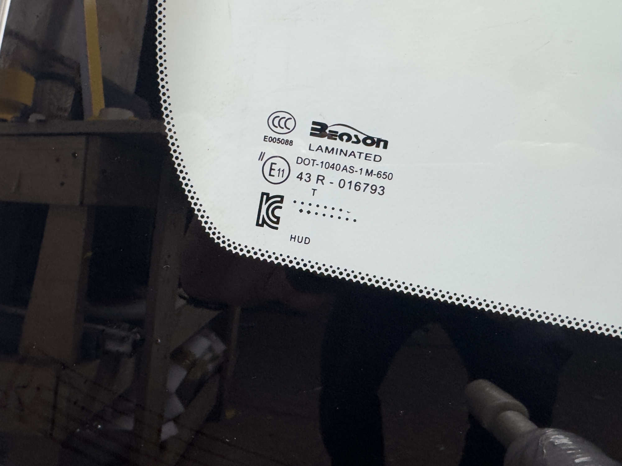 TOYOTA CAMRY  XV80 2023- BENSON ДД КАМЕРА ПРОЕКЦИЯ ОБОГРЕВ ДВОРНИКОВ Стекло лобовое