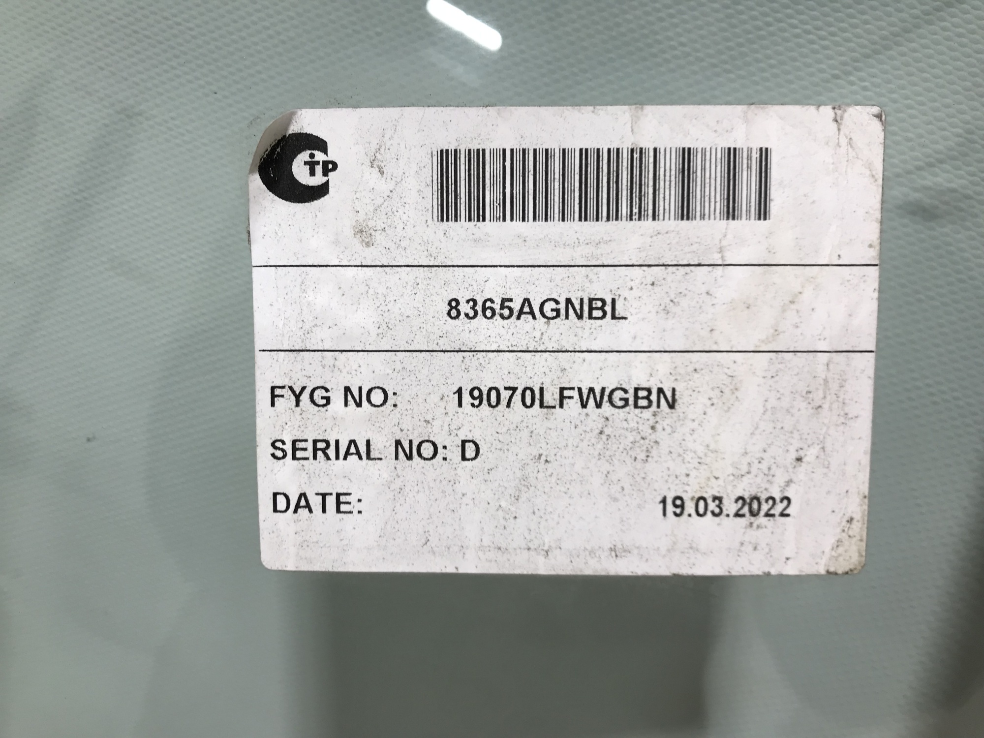 TOYOTA CERES /MARINO  KE108   FYG СИНЯЯ ПОЛОСА Стекло лобовое 