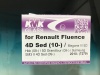 RENAULT FLUENCE 2010  MEGANE 5D 06-16 KMK ДД полоса Стекло лобовое
