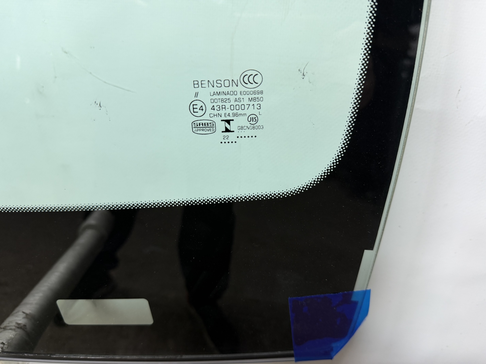 MERCEDES W205 C-CLASS 4D/5D  2014- BENSON ДД 2-Е КАМЕРЫ (РЕСТ 2018-) Стекло лобовое