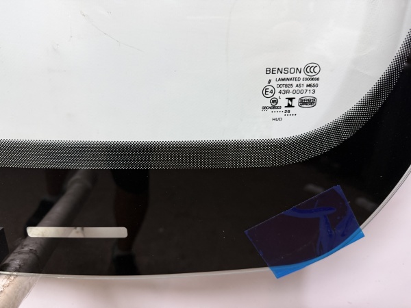 GEELY MONJARO 2021- BENSON ДД КАМЕРА(РЕСТ 2025) РЕГИСТРАТОР ПРОЕКЦИЯ  БЕЗ ПОЛОСЫ Стекло лобовое