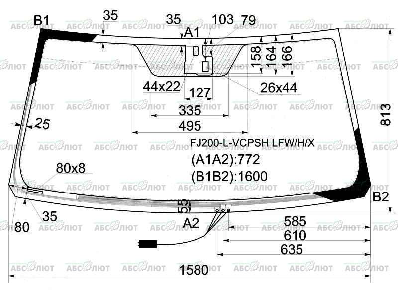 TOYOTA LAND CRUISER 200 ДД ОБОГРЕВ ДВОРНИКОВ